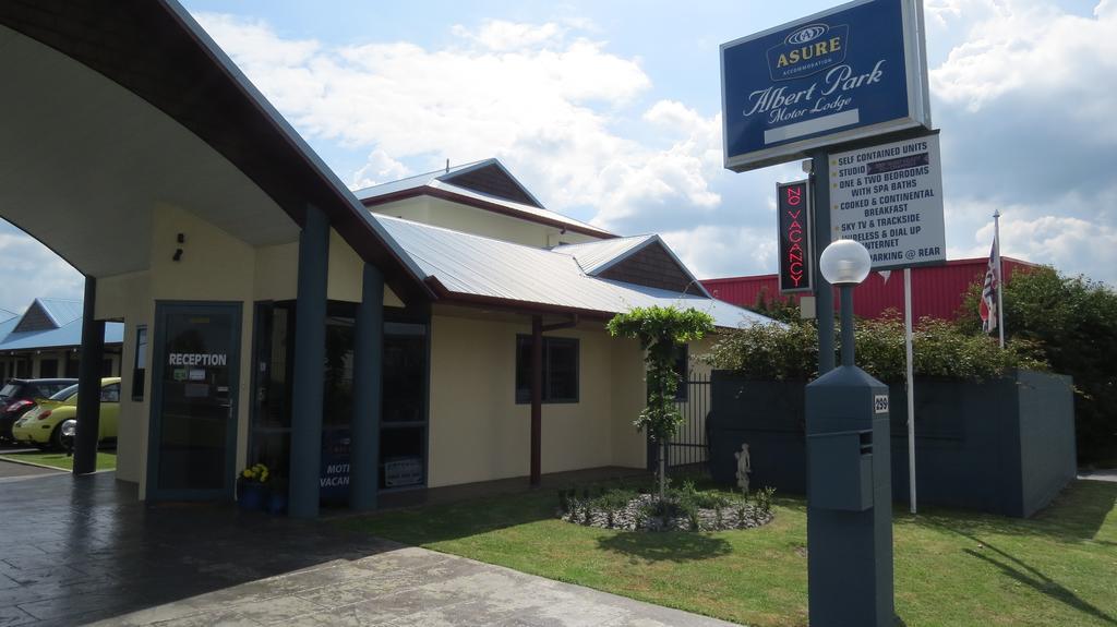ASURE Albert Park Motor Lodge Te Awamutu Exterior foto